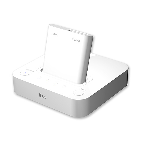 IMJ□iPod PSP リアルタイムダイレクトレコーダー□iLuv-i182WHT