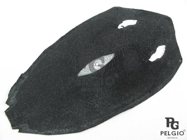 PELGIO★スティングレー・エイ革のスキン★黒色★75センチ★