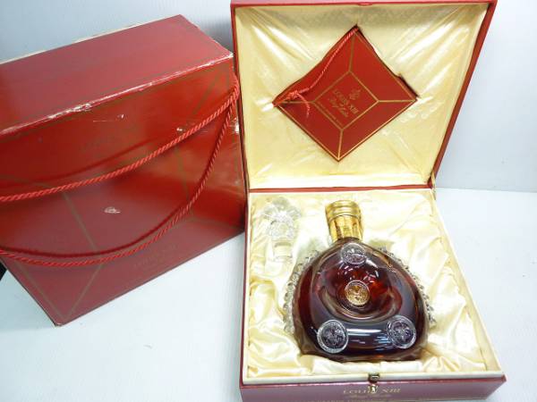 レミーマルタン ルイ13世 バカラ　替栓・冊子・化粧箱・外箱付！未開封　正規品 ☆古酒 箱付レミーマルタン ルイ13世 バカラ 替え栓 冊子 レミーマルタン
