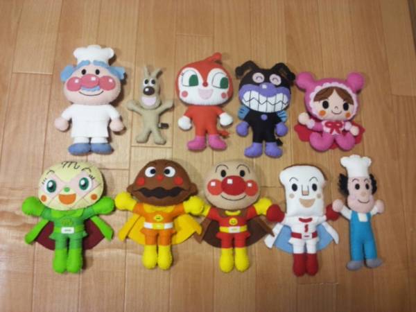 アンパンマン風エプロン シアターマスコットハンドメイド手遊び 住まい インテリア 売買されたオークション情報 Yahooの商品情報をアーカイブ公開 オークファン Aucfan Com