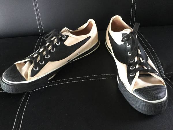 ★100円スタート！★新品★ビンテージJeepersスニーカー★白黒12