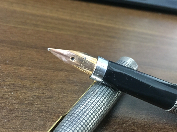 PARKER パーカー ペン先14K スターリングシルバー 万年筆 PARKER 万年筆 スターリング ペン先 14K パーカー 万年筆 事務、店舗