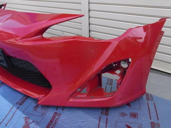 トヨタ 86 ZN6 純正 フロントバンパー レッド 【公式通販】