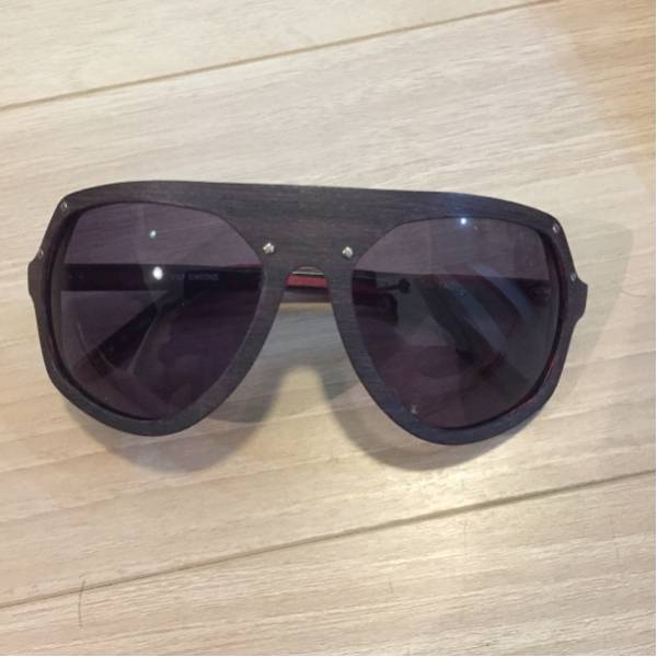ラフシモンズ raf simons linda farrow サングラス ウッド