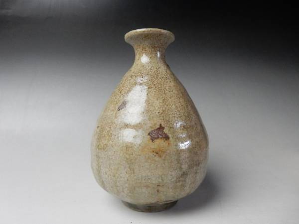 壱□ 渡辺一紳作 伊賀 「徳利」 共箱 逸品 酒器 酒器 徳利