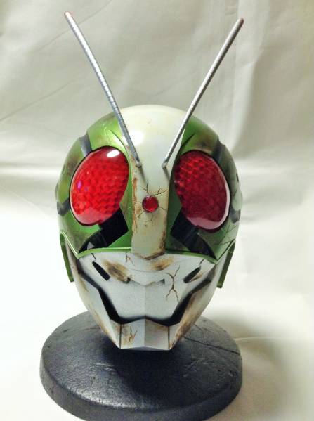 希少　1/1 マスク 仮面ライダーNEXT 2号 コスプレ アトラク