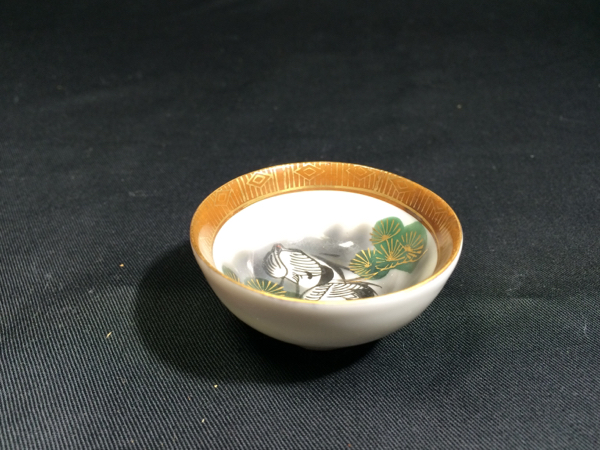 『陸遜』 D-4 九谷 猪口 酒器 まとめて20客 無傷_2