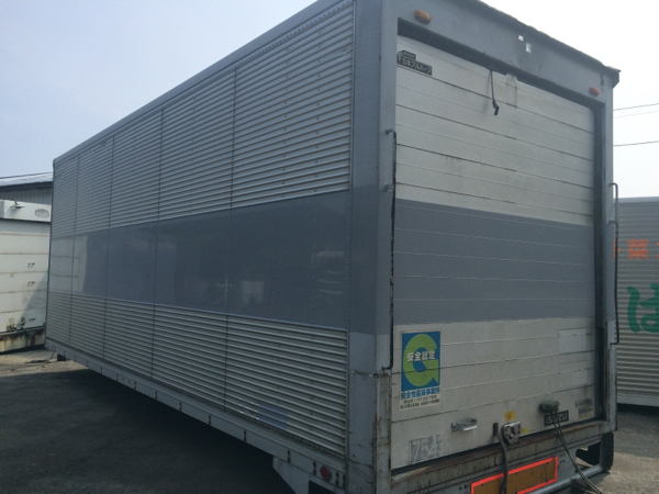 福岡発NO78 保冷バン アルミ箱 バイク倉庫 トラックコンテナ