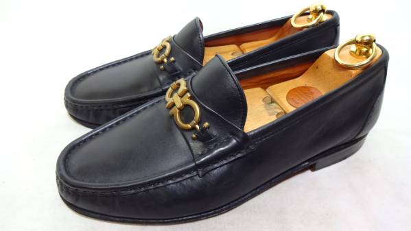 定価７万★サルヴァトーレフェラガモ ビットローファー 7.5 EE