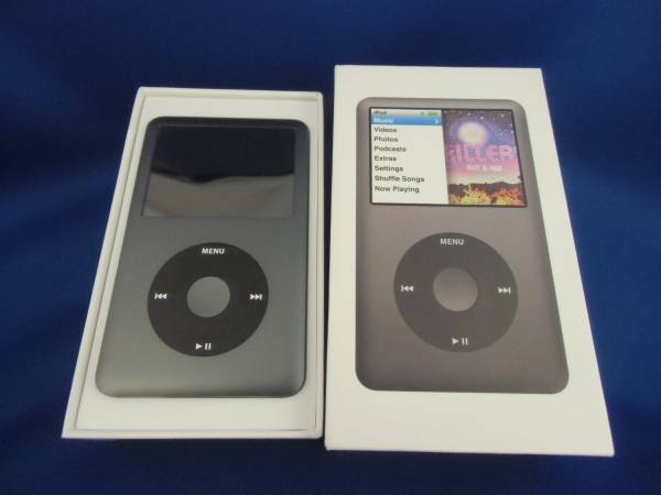 超激得，大得価 中古 ipod classic 160GB 初期化済 MC297J/A ブラック