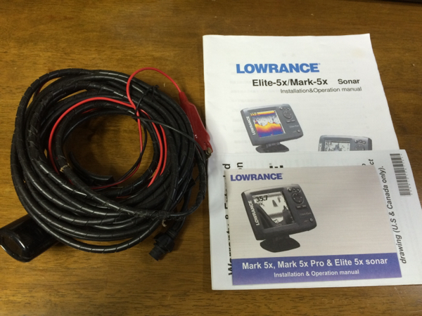 中古ローランス LOWRANCE Mark-5x 魚探 中古ローランス LOWRANCE Mark-5x 魚探