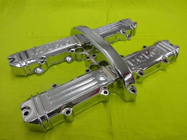 大阪魔人　ＧＰＺ４００Ｆ　ヘッドカバー　メッキ後未使用