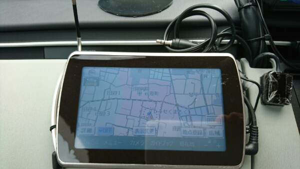 パナソニックポータブルナビCN-SG500D-T