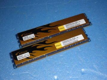 CFD Elixir W3U1600HQ-4G DDR3-1600 12800 4GBx2枚組=計8GB