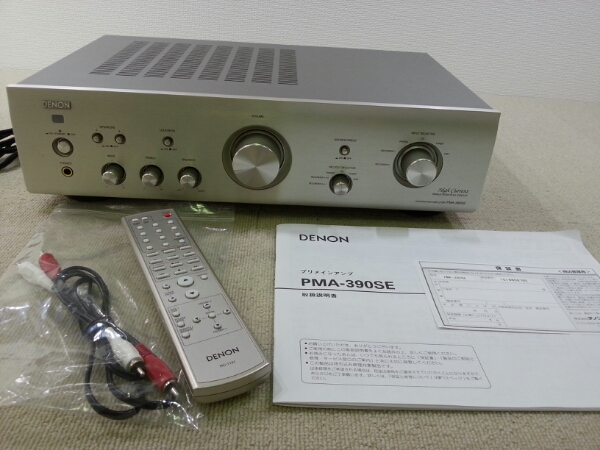 DENON プリメインアンプ PMA-390SE デノン【6K7417】 DENON 【公式通販】