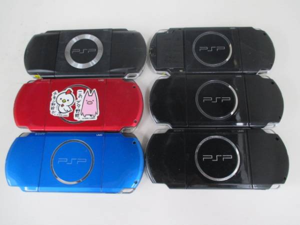 PSP本体 のみ6台セット SONY（ソニー） PSP-3000 本体 すぐ遊べる 