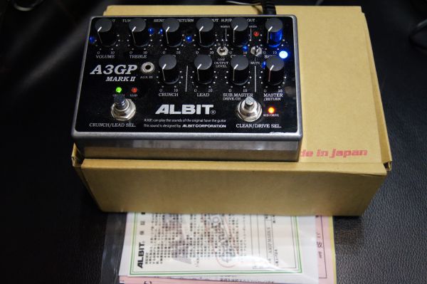 ☆ALBIT/A3GP/MARK II/真空管プリアンプの名機/12AX7搭載 楽器、器材