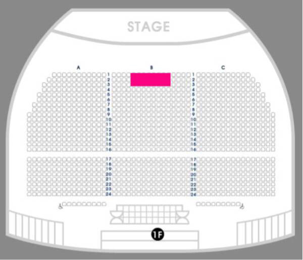 10/8 19時 ジュンス ドリアン・グレイ 中央B区1-3列 1枚