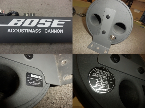 BOSE キャノンウーファー AM-033C BOSEキャノンウーファーAM-033C