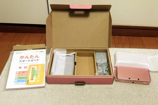 3DS ミスティピンク ジャンク（液晶シミ）