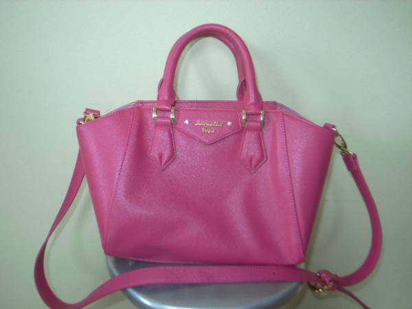 Samantha Vegaサマンサベガ2WAYショルダーバッグ アゼルM(桃)HSE