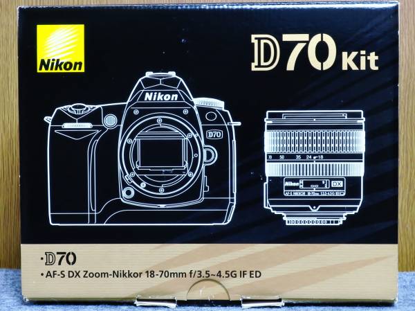 nikon ニコン D70 レンズ付き 一式セット 箱付き
