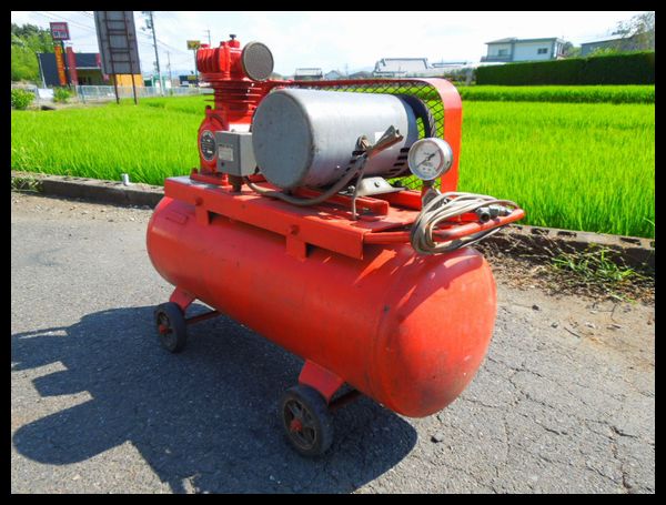 □富士コンプレッサー FS-1 エアコンプレッサー 100V