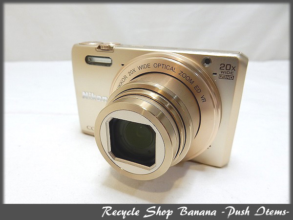 極美品 ニコン/Nikon コンパクトデジタルカメラ S7000 ゴールド