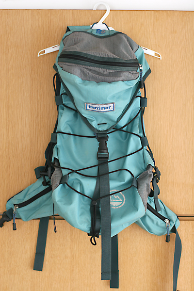 karrimor リュック　デイパック　水色