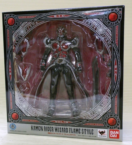バンダイ　S.I.C. 仮面ライダーウィザード　フレイムスタイル【新品】 S.I.C. 仮面ライダーウィザード フレイムスタイル sic フィギュア