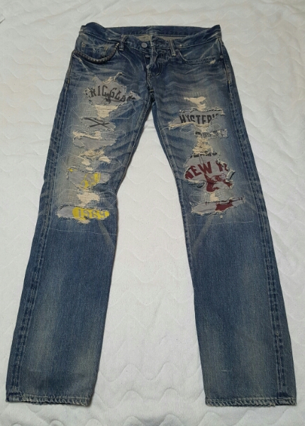 ヒステリックグラマー CPR加工デニム 30 SMAP、木村拓哉（美品送