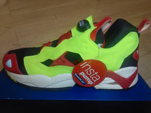 【新品】リーボックインスタポンプフューリー/27.5/1st/シトロン