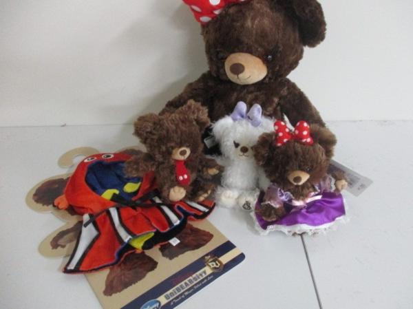 ディズニー モカ　プリン等　ぬいぐるみ　コスチューム等　5点セ