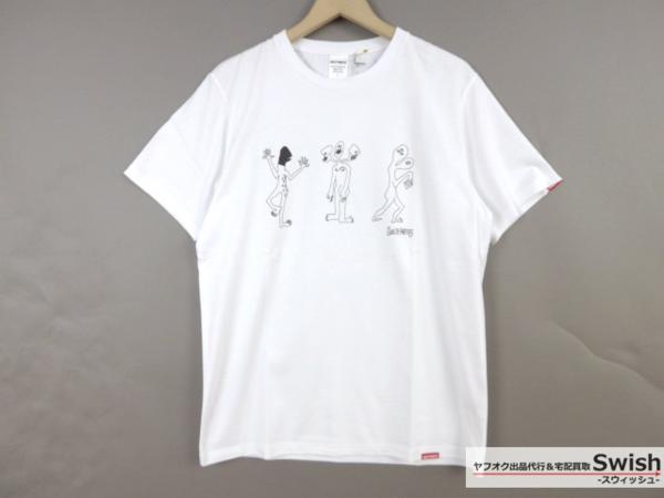 Z177■ワコマリア■新品 15SS モンスター ヘビー Tシャツ L白■