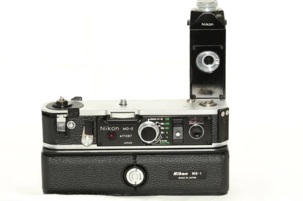 動作未確認 ニコン Nikon モータードライブ MD-2 + MB-1 ☆Nikon ニコン MD-2 MB-1 モータードライブ☆難あり 中古 作動良好