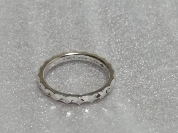 ルイヴィトン アリアンス モノグラム アンフィニリング K18WG　