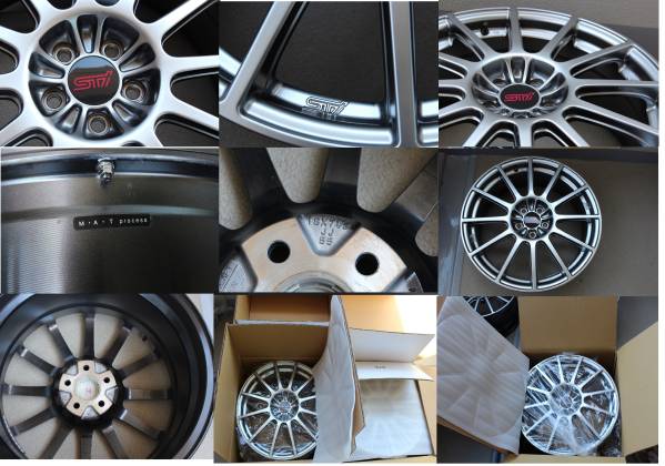 BPレガシィ tuned by STI 18インチホイール ブレンボ対応
