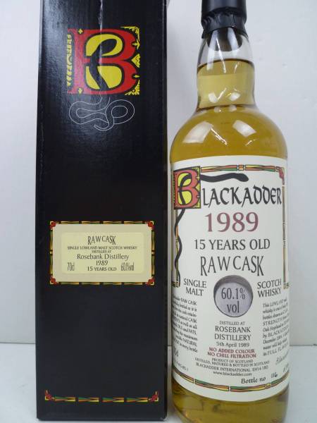 ブラックアダー15年 ロウカスク☆ローズバンク1989年☆T11 これはお酒