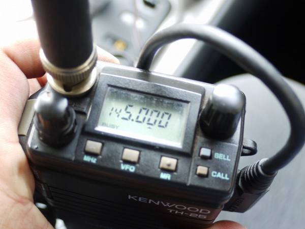 ◎ ケンウッド TH-25 トランシーバー 無線 シガー電源付き KENWOOD