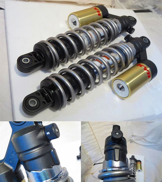 6★新車外し ZRX1200DAEG 純正 後サスペンション リアサス