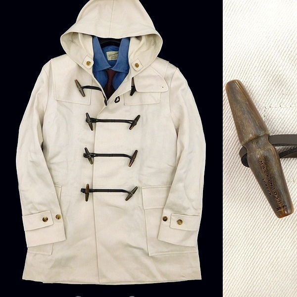 上質 8.5万 マッキントッシュ ロンドン ダッフルコート L