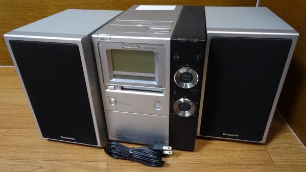 ◇Panasonic SC-PM770SD CD・MDミニコンポ（S）◇