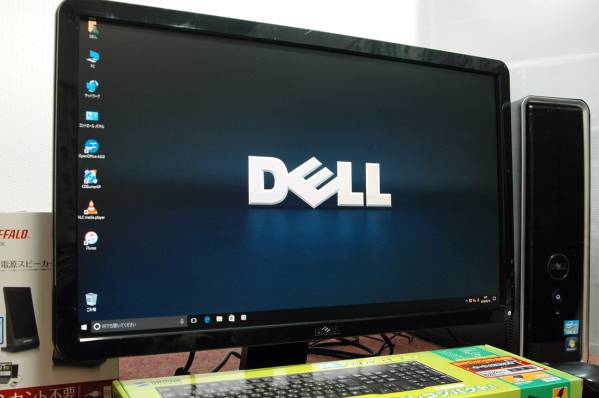 Win10□■DELL 620s i5 2320/16GB/新品SSD240GB+1TB 24型ワイド