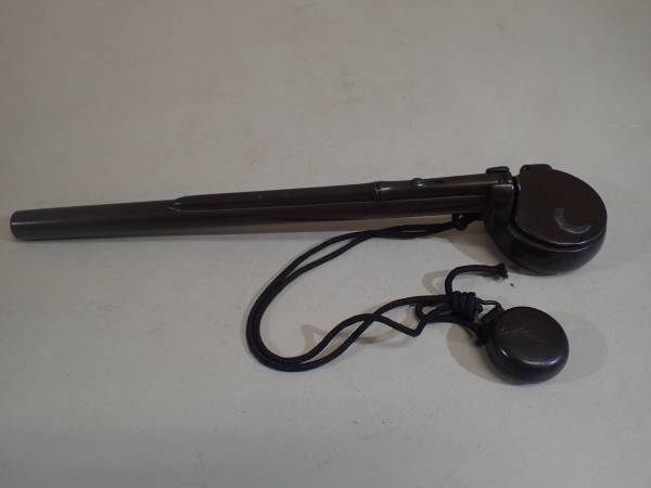 ★銅製　矢立　在銘有 091501★