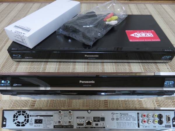 ☆3番組同時録画 Panasonic ブルーレイレコーダー DMR-BZT750 DIGA