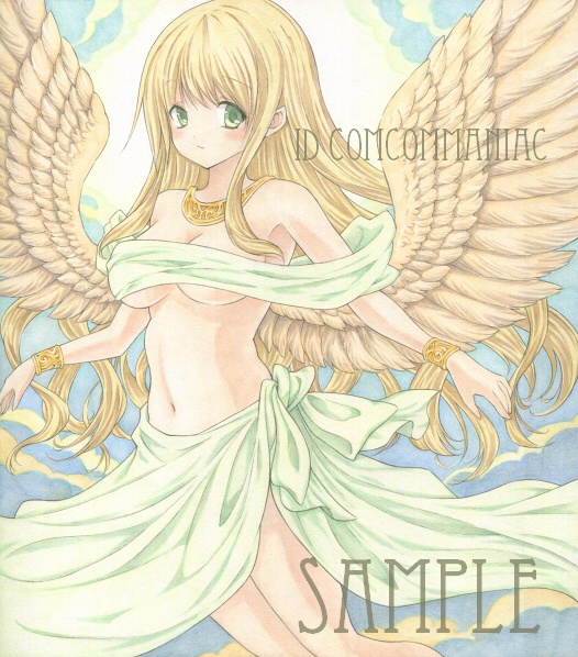 手描きイラスト オリジナル 大天使 ミカエル 色紙 Moco 手描きイラスト 売買されたオークション情報 Yahooの商品情報をアーカイブ公開 オークファン Aucfan Com