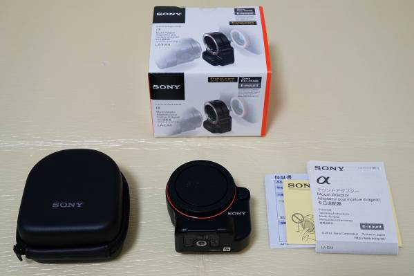 ☆ SONY LA-EA4 マウントアダプター ☆ きれい ソニー SONY 【公式通販】