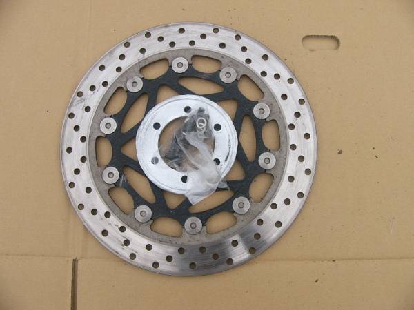 TX650，XS650用デイスクローター、スペーサー付き