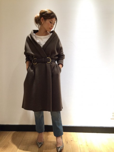 最終出品新品ドゥーズィエムクラス ガウンコート アパルトモン