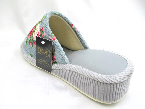 ★FEILER(フェイラー) シェニール織 ルームシューズ ★未使用★